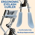 thumbnail image 5 of Blue Ergonomic Eyelash Curler 1 Pack, Stainless Steel Eye Lash Curling Tool with Silicone Pad for No Pinch, Long-Lasting Curl Professional Comfort Grip with Snoep in Beperkte Oplage, 5 of 7