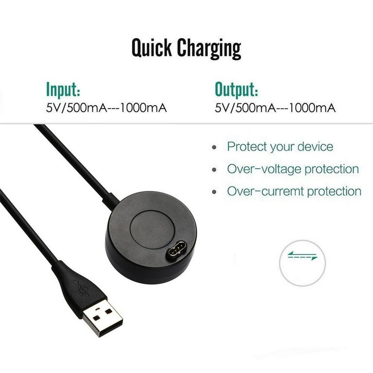 ZiSUGP Replacement Fast Charging Power Charger Dock Cable for Garmin Fenix 6S 6 6x Pro Charger Usb Portable Wireless Charger Anker Charger Walmart