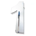 thumbnail image 1 of Números Letras 25 Cm Placa Uso Rudo Mod Arial Acero Inoxidab, 1 of 8