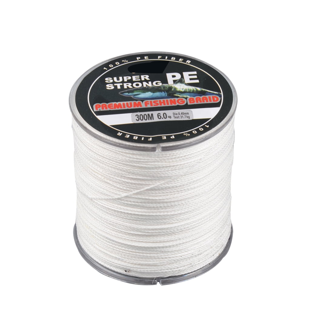 New 300M 4 Stands Super Strong Testing Multifilament PE Braided Sea Fishing Line 