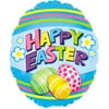 Celebrations Stick Balloons Happy Easter Eggs