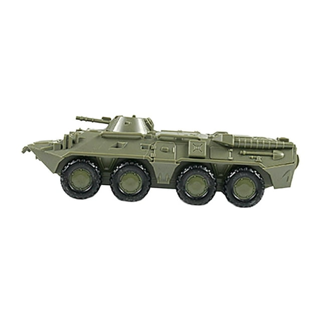 Modelo de Tanque 1/72, Modelo de Tanque en Miniatura, Decoración Del Hogar, Juguete Educativo, Minivehículos Coleccionables, Camión Tanque, Modelo 4D Estilo C