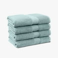 thumbnail image 4 of 1888 Mills True Classic 4-Piece Bath Towel Set Featuring Enduraweave Technology, Soft & Durable, Blue, 4 of 8