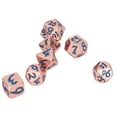 thumbnail image 1 of Dados para juegos de mesa Ticfox juego de dados de metal 7 piezas, 1 of 12