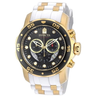Invicta Pro Diver Men's 6991 Quartz GMT Watch with Black Dial