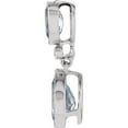 thumbnail image 2 of Jewels By Lux 14k White Gold Aqua & .006 CTW Diamond Pendant, 2 of 2