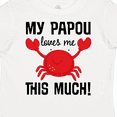 thumbnail image 4 of Inktastic My Papou Loves Me Boys or Girls Toddler T-Shirt, 4 of 5