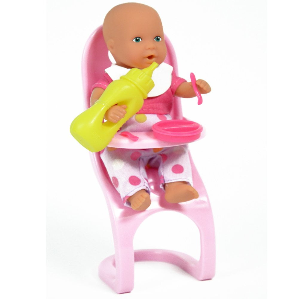 Lil Baby Potty Time Doll Set with High Chair