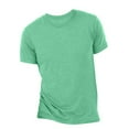 thumbnail image 2 of Canvas Mens Triblend Crew Neck Plain Short Sleeve T-Shirt, 2 of 4