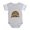 Heather Gray, variant on CafePress - FIN Tortoise CROP.P... - Cute Infant Baby Football Bodysuit