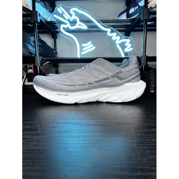 New Balance 1080v13 4E Wide Men’s Running Gym Training Shoes Sneakers Grey - 13