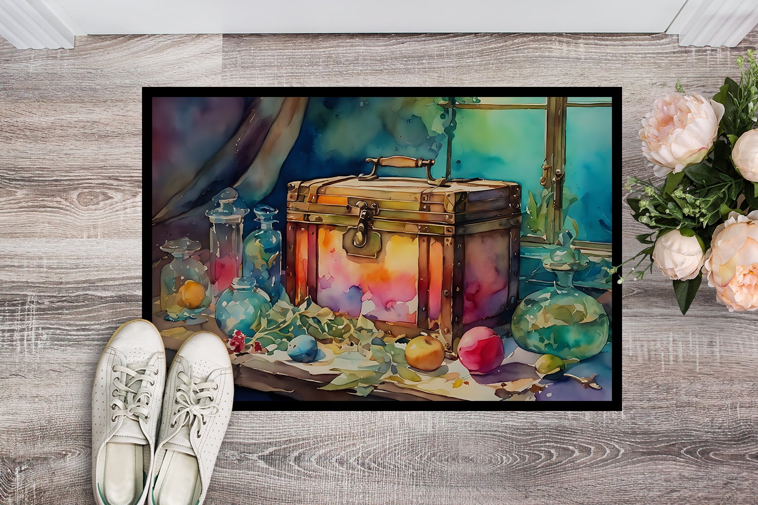 Treasure Chest Doormat 27 in x 18 in