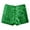 Green, variant on Kids Girls Sequins Dance Shorts Athletic Hip Hop Jazz Tap Performance Costume Tumbling Yoga Black 110-120/11