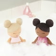 LullaBaby 14inch Plush Bath Doll Blonde Hair Tub Toys for Kids 2 Years