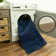 thumbnail image 6 of Mainstays Traditional Solid Navy Youth Shag Indoor Area Rug, 3' x 4'8", 6 of 7