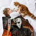 thumbnail image 2 of Michael Myers anti-pilling, suave, ligera, esponjosa y acogedora de lujo para hogar y cocina – Perfecta para niños y adultos,180X120cm, 2 of 6