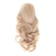 thumbnail image 1 of MQF270-1 Peluca larga y rizada dorada para mujer, fibra de alta temperatura, para cosplay, fiesta, pelucas sintéticas elegantes, 71 cm, 1 of 14