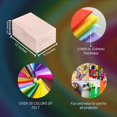 thumbnail image 4 of FabricLA Acrylic Felt Sheets For Crafts - Soft Precut 9" X 12" Inches (22.5cm X 30.5cm) Felt Squares - Use Felt Fabric Craft Sheets for DIY, Hobby, Costume, And Decoration - Ivory, 24 Pieces, 4 of 7