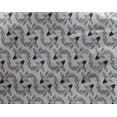 thumbnail image 4 of oneOone Georgette Viscose Navy Blue Fabric Koi Fish Ocean Sewing Craft Projects Fabric Prints By Yard 42 Inch Wide, 4 of 4