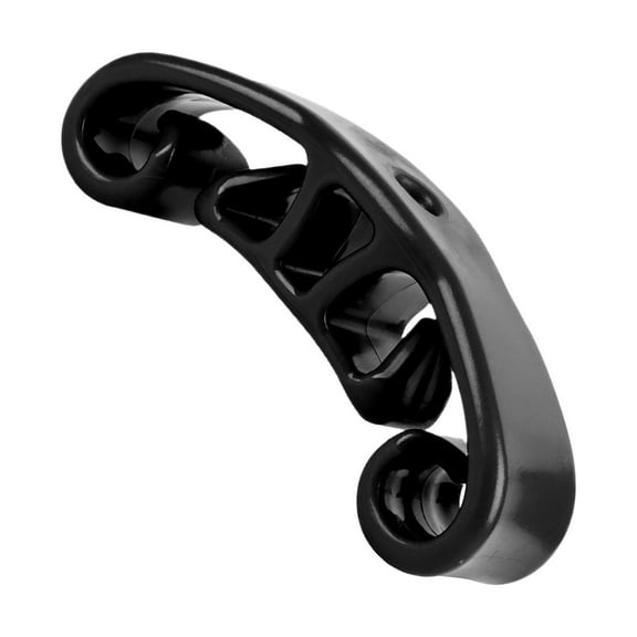 2PC Heavy Duty Grocery Bag Holder, Each Holds Up to 80lbs, Soft Grip Handle for Shopping Bags, Buckets, Paint Cans, Hands-Free Design, Durable Bag Carrier for Groceries & More