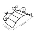 thumbnail image 3 of Support de Tuyau Crochet Lourd Rangement Extérieur Patio Fournitures de Jardin Support Mural, 3 of 16