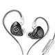 thumbnail image 3 of GK Auriculares con cable Auriculares internos Auriculares deportivos con manos libres para teléfonos inteligentes Auriculares con ocultación de ruido Negro, con micrófono Inevent EL005368-02B, 3 of 7