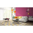 thumbnail image 3 of Outdoor Washable Hialeah Ivory & Yellow 7' x 9' Area Rug, 3 of 7