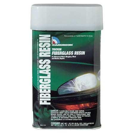 

Cargroom 32 Oz. Fiberglass Resin w-Hardener 77071 Pack of 3 77071 570117 Bundle 3