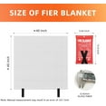 thumbnail image 3 of PUMIER Fire Blanket 4 Pack - 40" x 40" Prepared Emergency Fire Blanket for Home and Kitchen, RV, Grill, Fireplace, Safe & Easy for Young Adults and Elderly Living Alone, 3 of 7
