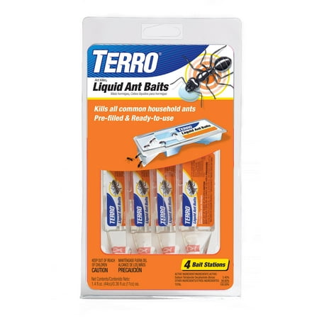 Terro Liquid Ant Baits, 0.36 oz, 4 ct