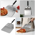 thumbnail image 2 of 1 UNID de acero inoxidable Pizza Pala Pizza Transferencia Pala Pastel Espátula (Plata), 2 of 6