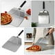 thumbnail image 5 of 1 pala para pizza de acero inoxidable, espátula para pizza y pasteles (plateada), 5 of 5