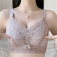 thumbnail image 5 of Ltctricy Women's Lace Mesh Bras No Underwire Supportive Lift Full Coverage Bralettes Plus Size Unpadded Bras, 5 of 6