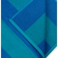 thumbnail image 4 of Kaufman - Ultrasoft, Plush ,100% Combed Ring Spun Yarn dye Cotton Velour Tonal Stripe Oversized 30”x60” Highly Absorbent, Quick Dry, Colorful Striped Beach, Pool and Bath Towel. (24-PK), 4 of 10
