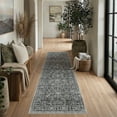 thumbnail image 3 of BERTHMEER 2'x8' Runner Rugs for Hallway Entryway Bathroom Bedroom Kitchen Non Skid Washable Black Vintage Oriental Traditional Runner Rugs, 3 of 6