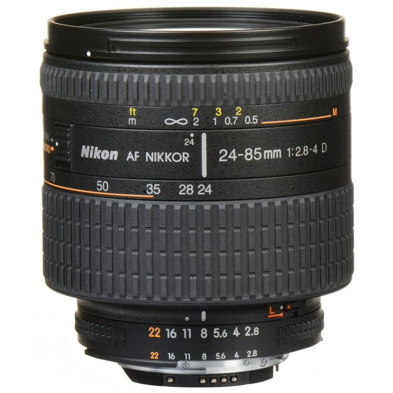 Nikon AF Zoom-NIKKOR 24-85mm f/2.8-4D IF Lens - 1929 - Walmart.com