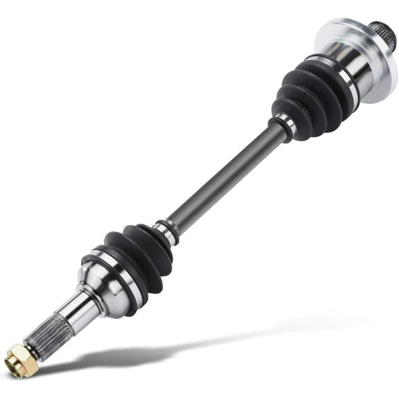 A-Premium CV Axle Shaft Assembly Compatible with Yamaha Grizzly 660 2003 2004 2005 2006 2007 2008, 4x4 Models, Rear Left Driver Side, Replace# 5KM-2530U-10-00, 5KM-2530U-11-00