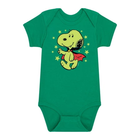 

Peanuts - Snoopy Vampire Stars Glow In The Dark - Infant Baby One Piece