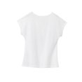 thumbnail image 3 of Camiseta básica de mujer Fernando L poliéster cuello redondo manga corta, 3 of 7