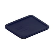Pyrex (1) 7202 & (2) 7200 & (2) 7201 & (1) 7402 & (2) 7210 & (1) 7211 Blue Replacement Lids