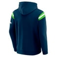 thumbnail image 3 of Men's Darius Rucker Collection by Fanatics College Navy Seattle Seahawks Football Washed Pullover Hoodie, 3 of 4