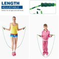 thumbnail image 2 of Skipping Rope, 2 Pieces Premium Adjustable TPU Skipping Rope, Adjustable Skipping Rope with Non-Slip Handle, 2 of 6