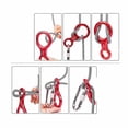 thumbnail image 1 of Equipo de descenso Dispositivo de descenso 35kN Descensor de aluminio Figura 8 Descensor Escalada para recreación al aire libre 1 pieza ZefeiWu 8390612548741, 1 of 1
