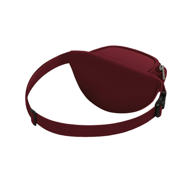 Burgundy store bum bag
