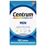 Centrum Multivitamin for Men, Multivitamin/Multimineral Supplement - 100 Count