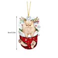 thumbnail image 7 of KCEHTA Christmas Cat Ornaments, Cat Ornaments for Christmas Tree, Cute Cat Christmas Tree Ornaments, Xmas Tree Hanging Decorations for Cat Lovers, 7 of 7