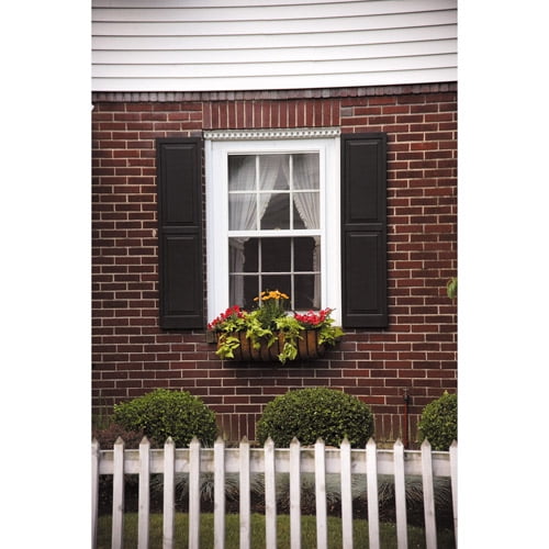 AWC Exterior Window Shutters Raised Panel, Pair