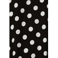 thumbnail image 4 of Women's Basic Short Sleeves Loose Fit Casual Comfy Open Front Polka Dot Summer Cardigan, 4 of 4