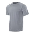 thumbnail image 2 of Real Essentials 4 Pack: Boys Short Sleeve Quick Dry UPF 50+ Sun Protection Rash Guard Shirt Swimwear Surf Top for Boys, 2 of 5