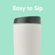 thumbnail image 2 of Vaso de café Owala SmoothSip, aislante, acero inoxidable, 590 ml, 2 of 6